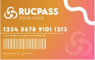 RUC Pass Super Gold pass